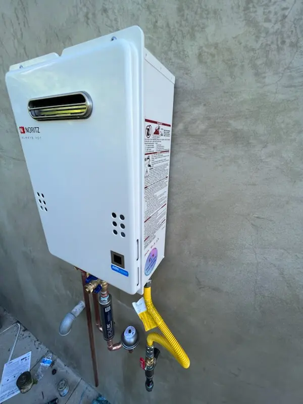Tankless water heater installation for Beverly homes